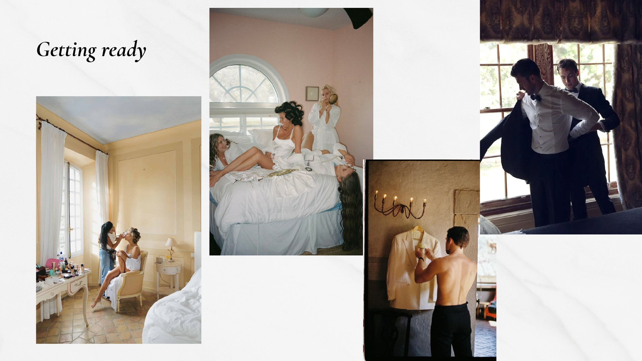 Getting ready inspiration